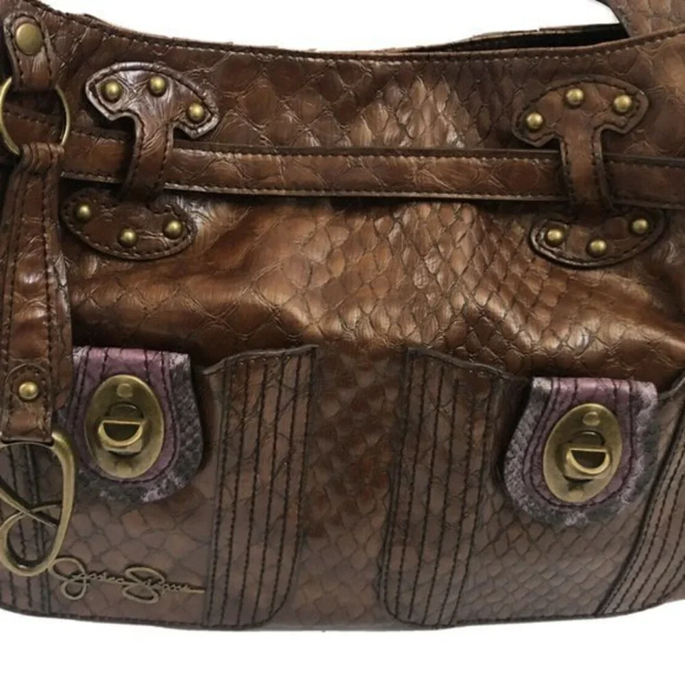 Jessica Simpson Handbag Shoulderbag Brown large